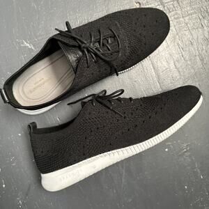 Cole Haan Ella Black Knit Sneaker Shoes W13480 Womens US 9 B Grand OS 275